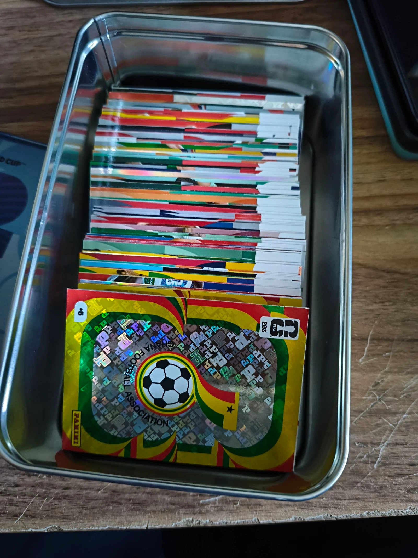 Doos met Panini voetbalkaarten WK – photo 5